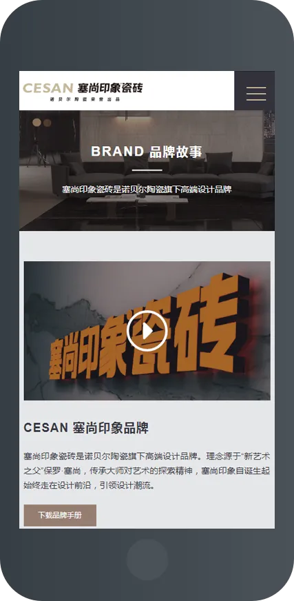 cesan网站设计